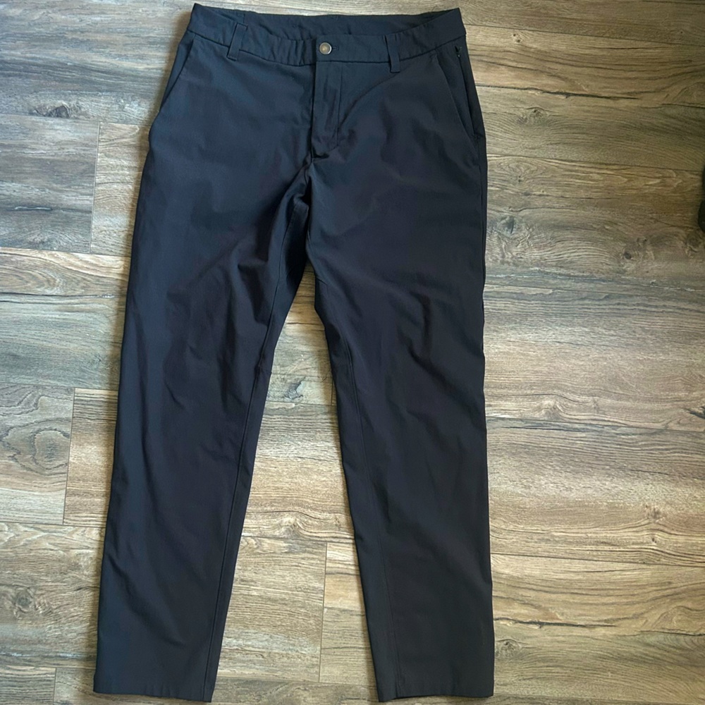 lululemon athletica Men's Black Chinos